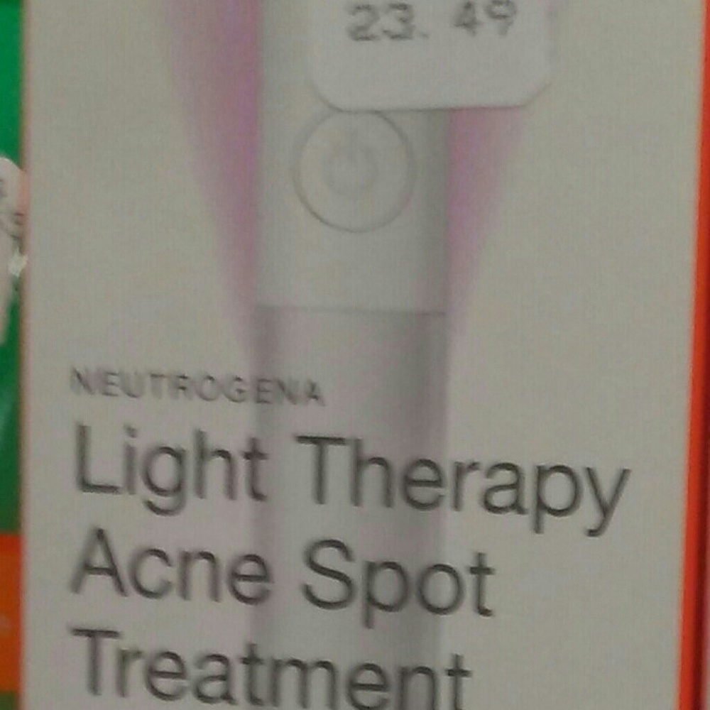 Light therapy acne spot